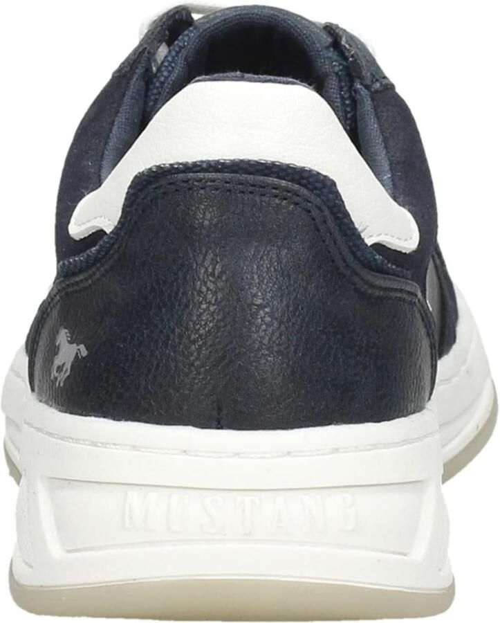 MUSTANG Sneakers laag 'Veterschoenen Laag' donkerblauw - Foto 4
