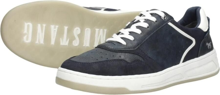 MUSTANG Sneakers laag 'Veterschoenen Laag' donkerblauw - Foto 5