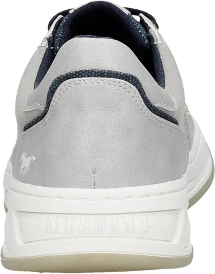 Mustang Veterschoenen Laag Veterschoenen Laag donkergrijs - Foto 4
