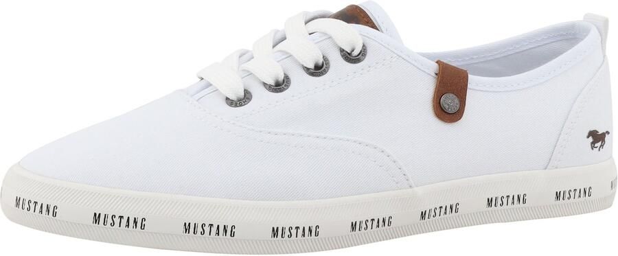 MUSTANG Sneakers laag wit