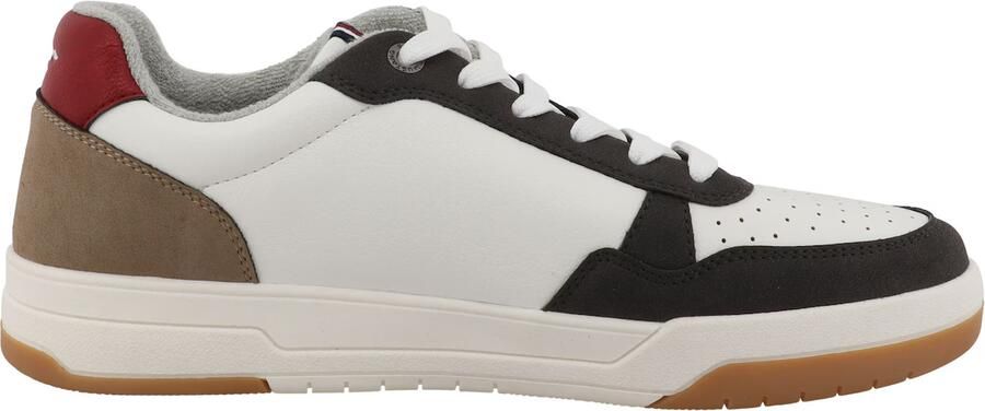 MUSTANG Sneakers laag zwart wit - Foto 4