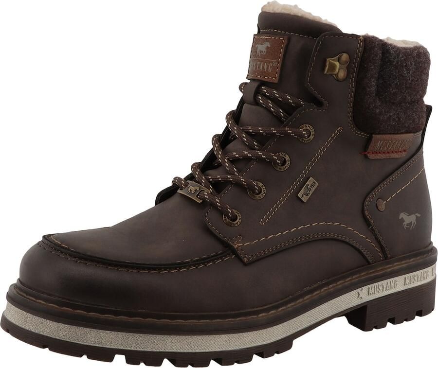 MUSTANG Snowboots chocoladebruin