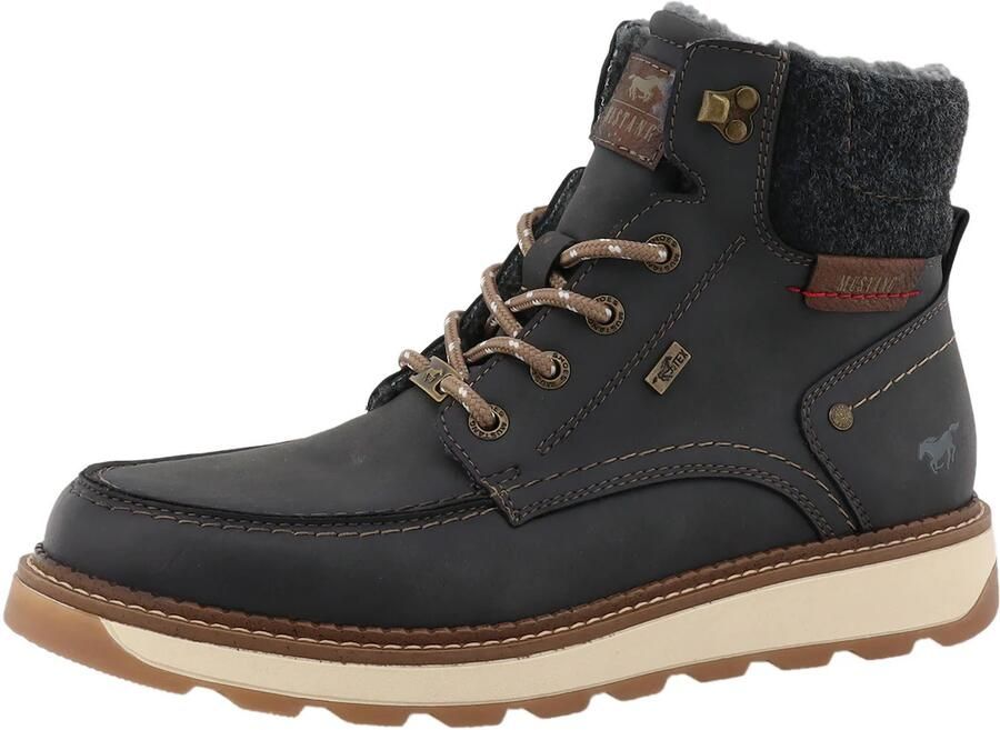 MUSTANG Veterboots antraciet
