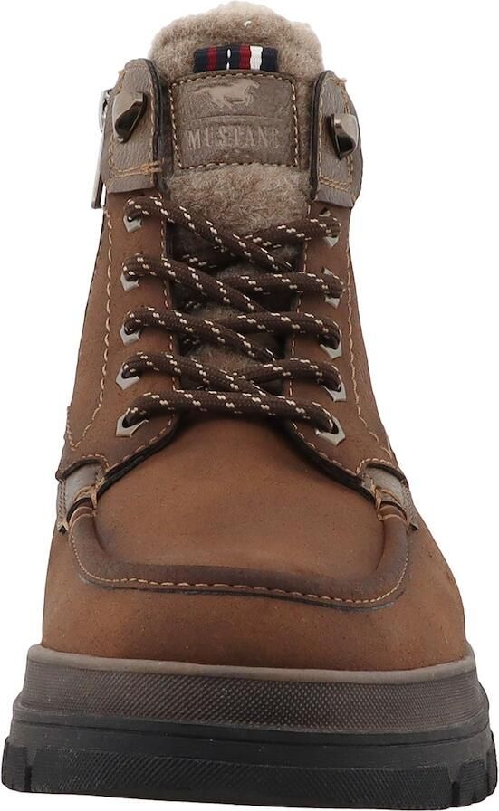 MUSTANG Veterboots bruin cognac - Foto 4