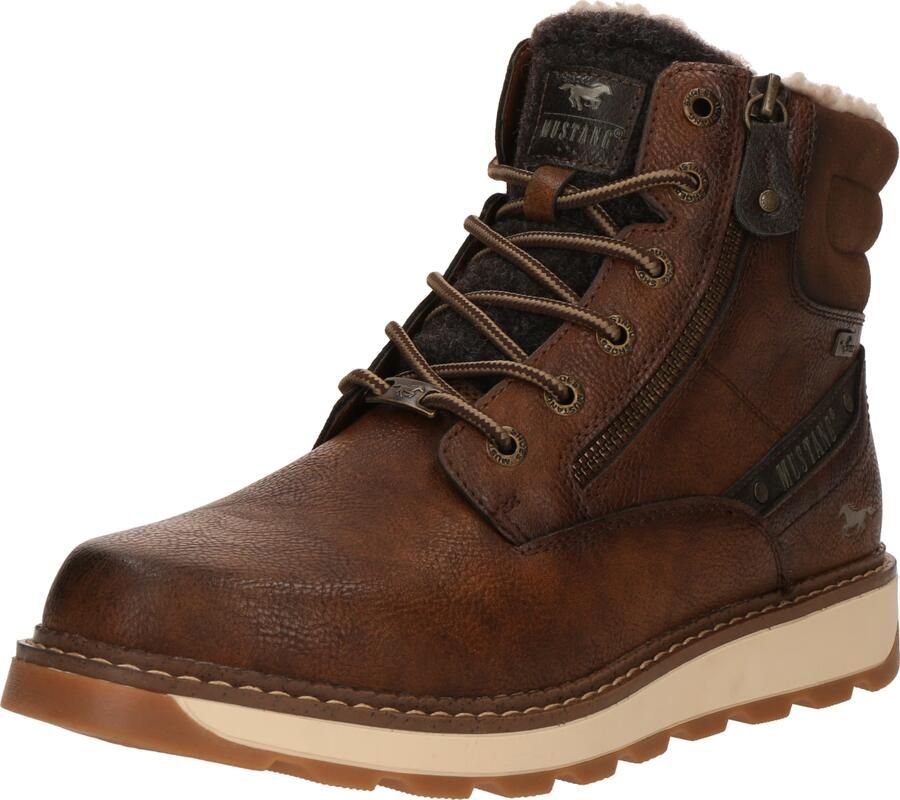 Mustang Shoes Winterlaarsjes Elio Veterlaarzen winterlaarzen met warme voering