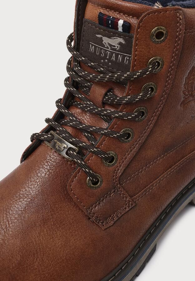 Mustang heren Tex-laarzen lichtbruin 36M0051001-brown - Foto 5