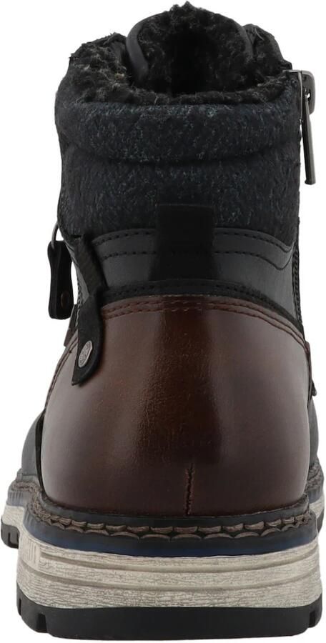 MUSTANG Veterboots bruin zwart - Foto 4