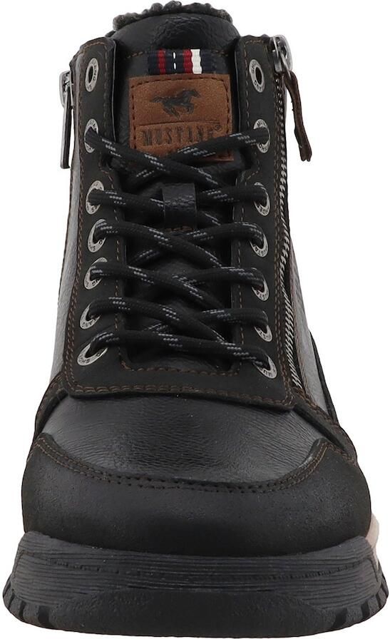 MUSTANG Veterboots bruin zwart - Foto 4