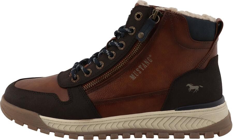 MUSTANG Veterboots chocoladebruin cognac - Foto 3