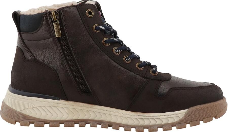 MUSTANG Veterboots chocoladebruin - Foto 4