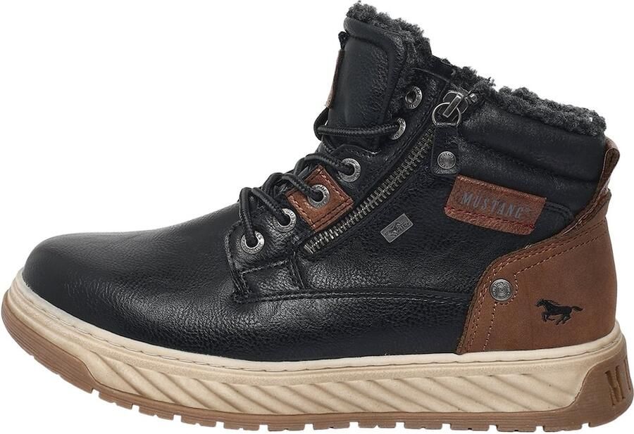 Mustang heren Tex-laarzen gevoerd zwart 36M0011001-black - Foto 2