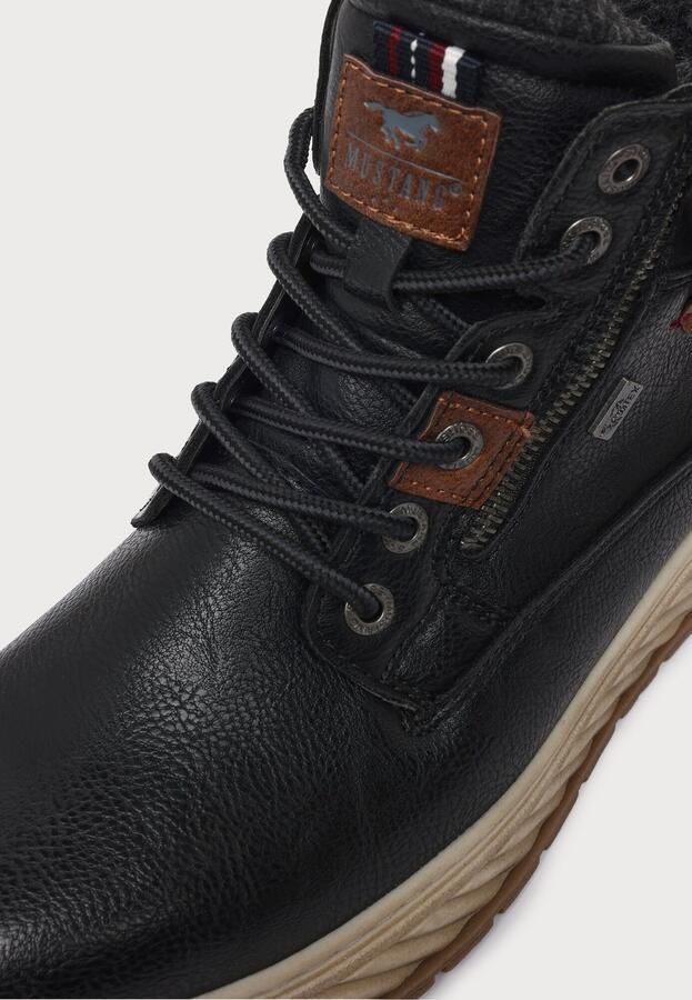 Mustang heren Tex-laarzen gevoerd zwart 36M0011001-black - Foto 6