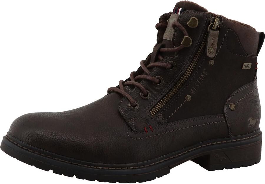 MUSTANG Veterboots donkerbruin
