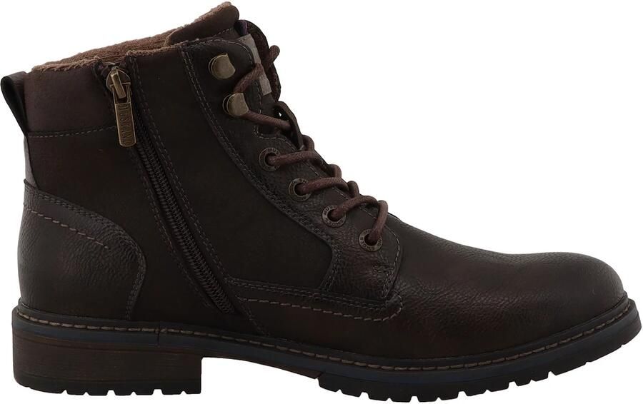 MUSTANG Veterboots donkerbruin - Foto 3