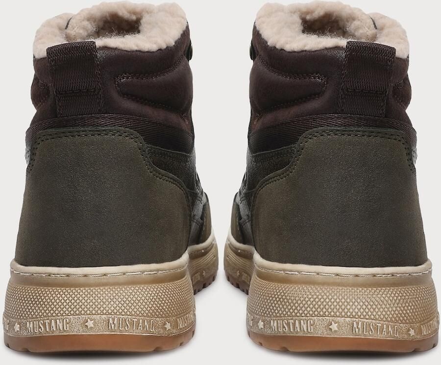 MUSTANG Veterboots donkerbruin kaki - Foto 2