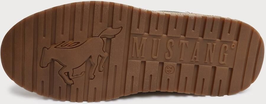 MUSTANG Veterboots donkerbruin kaki - Foto 6