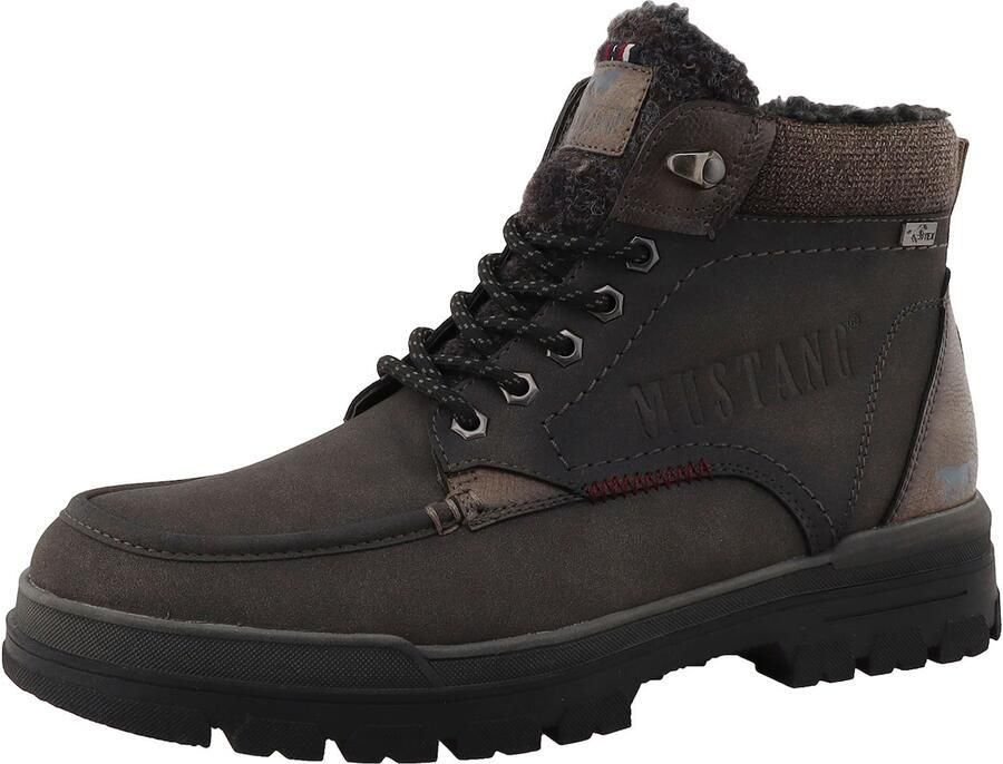 MUSTANG Veterboots donkergrijs
