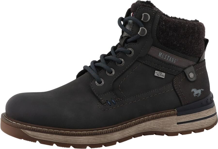 MUSTANG Veterboots donkergrijs
