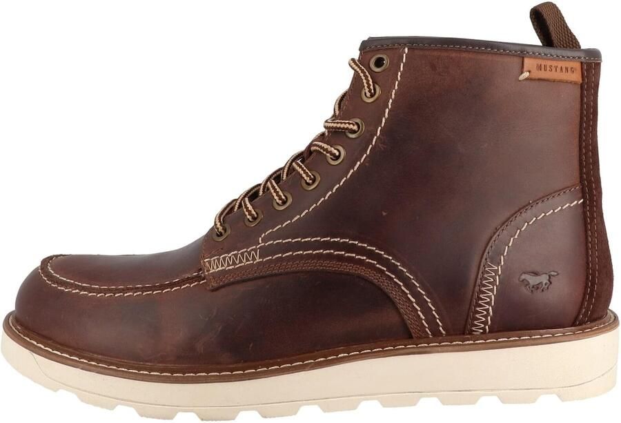 MUSTANG Veterboots 'Egidio' donkerbruin