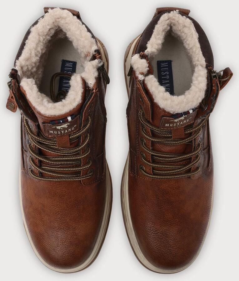 Mustang heren Tex-laarzen gevoerd bruin 36M0011001-brown - Foto 3