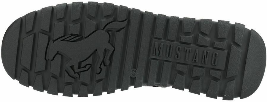 MUSTANG Veterboots karamel zwart - Foto 6