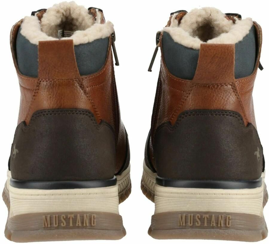 MUSTANG Veterboots marine cognac donkerbruin - Foto 2