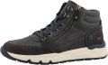 Mustang Shoes Sneakers Mart High top sneaker veterboots met ritssluiting - Grijs