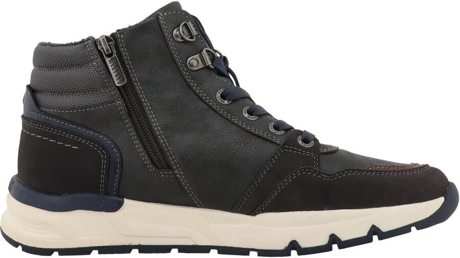 Mustang Shoes Sneakers Mart High top sneaker veterboots met ritssluiting - Foto 4