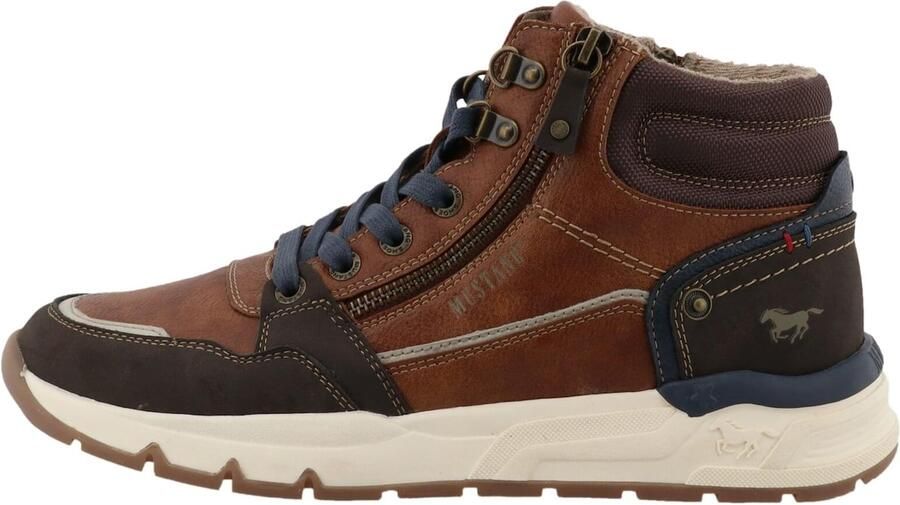 Mustang Shoes Sneakers Mart High top sneaker veterboots met ritssluiting - Foto 4