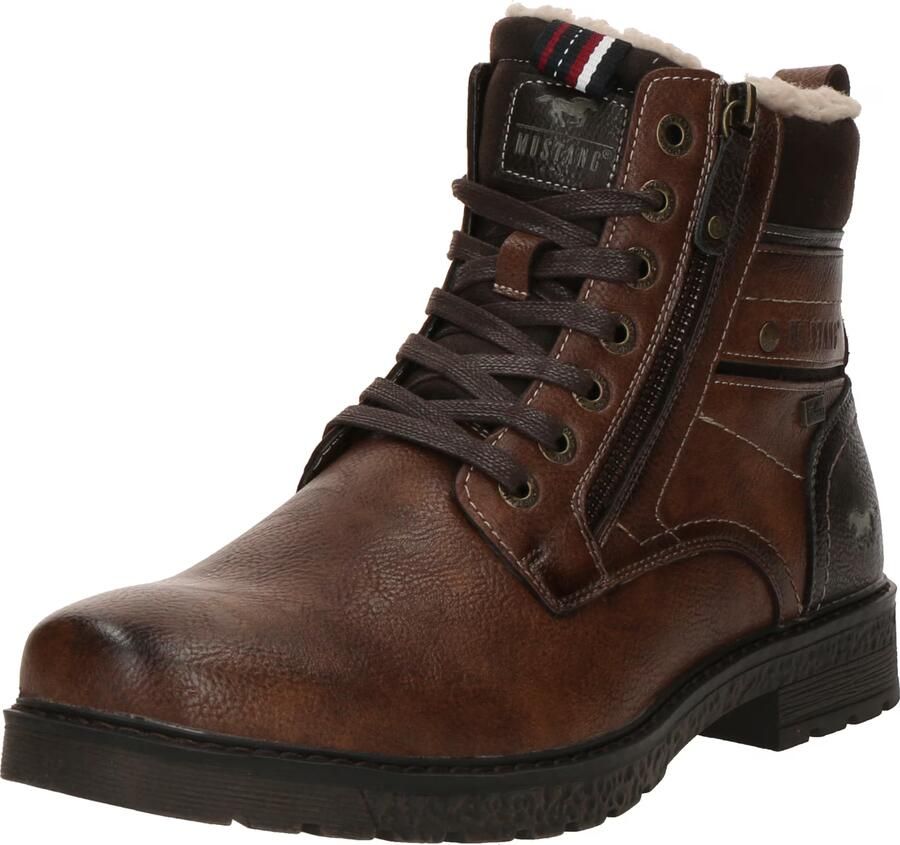 MUSTANG Veterboots 'Midor' bruin roestbruin zwart - Foto 2