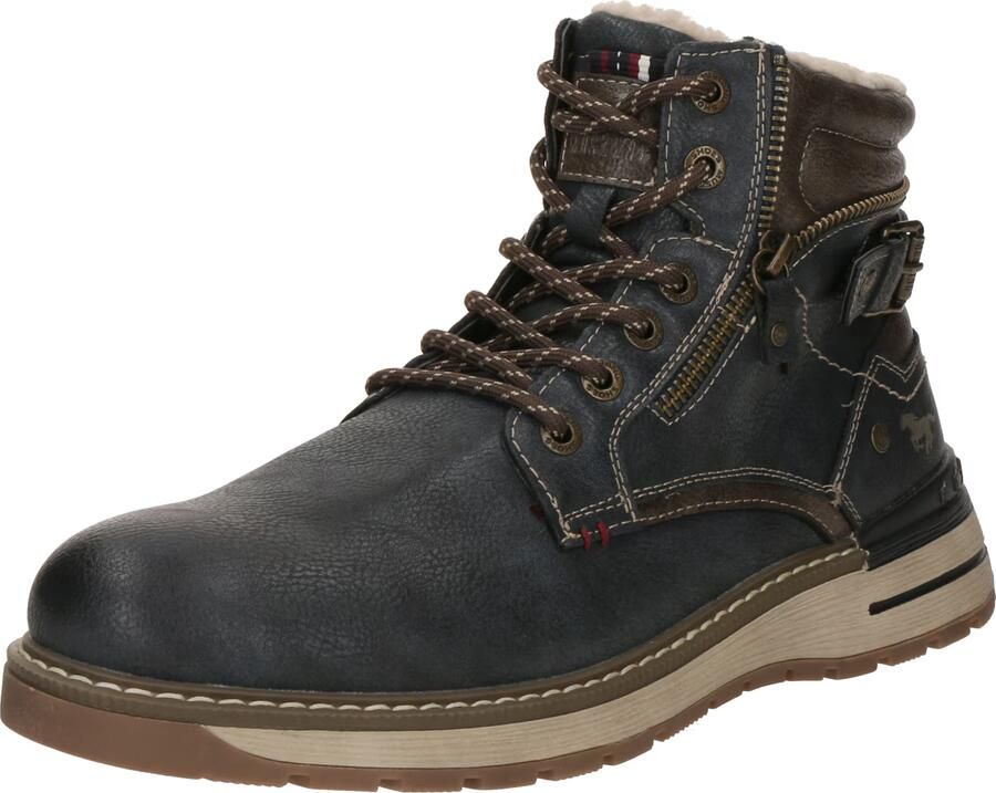 Mustang Shoes Winterlaarzen Maril Workerboots veterlaarzen met TEX-uitrusting