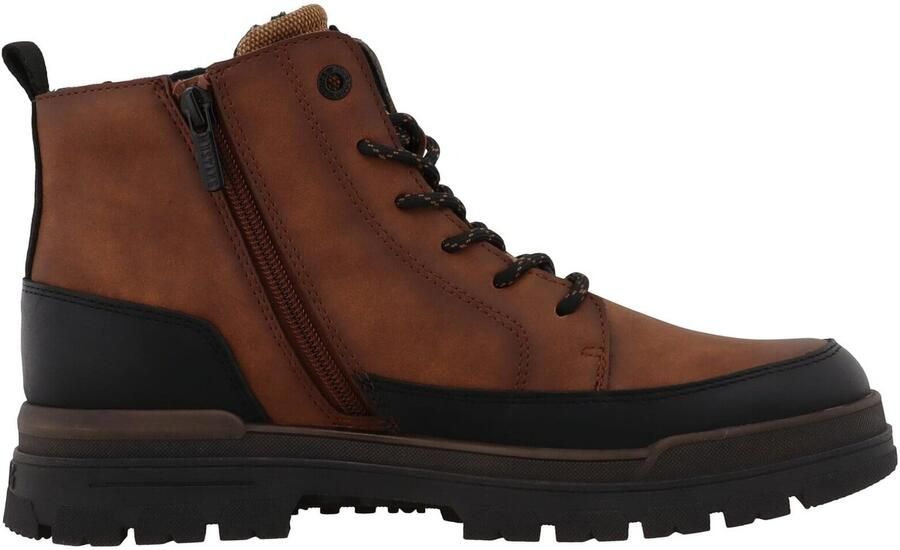 MUSTANG Veterboots 'Peppin' cognac zwart - Foto 5