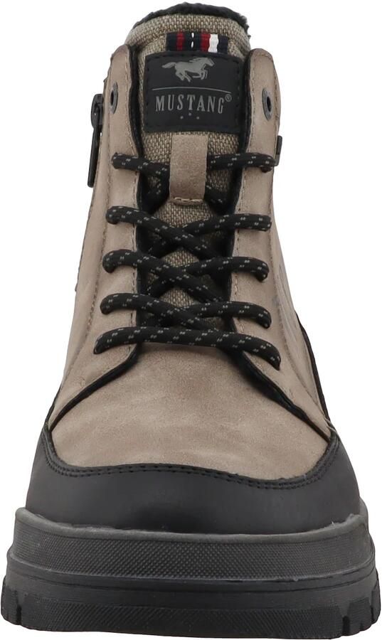MUSTANG Veterboots 'Peppin' taupe zwart - Foto 3
