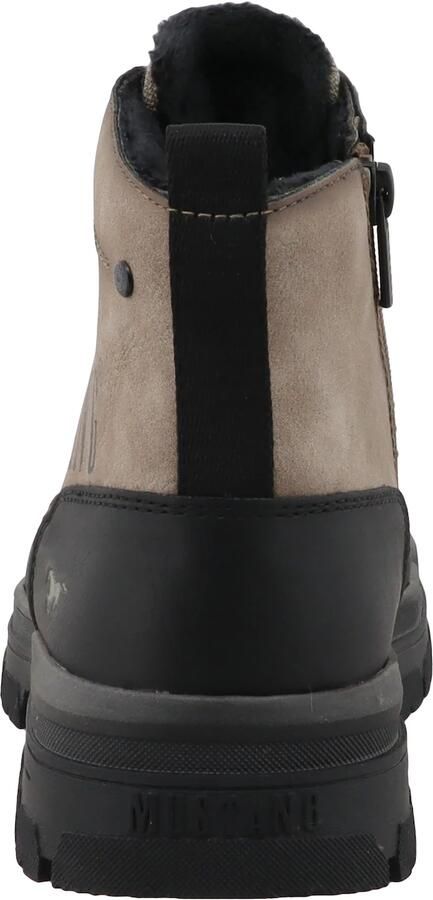 MUSTANG Veterboots 'Peppin' taupe zwart - Foto 4