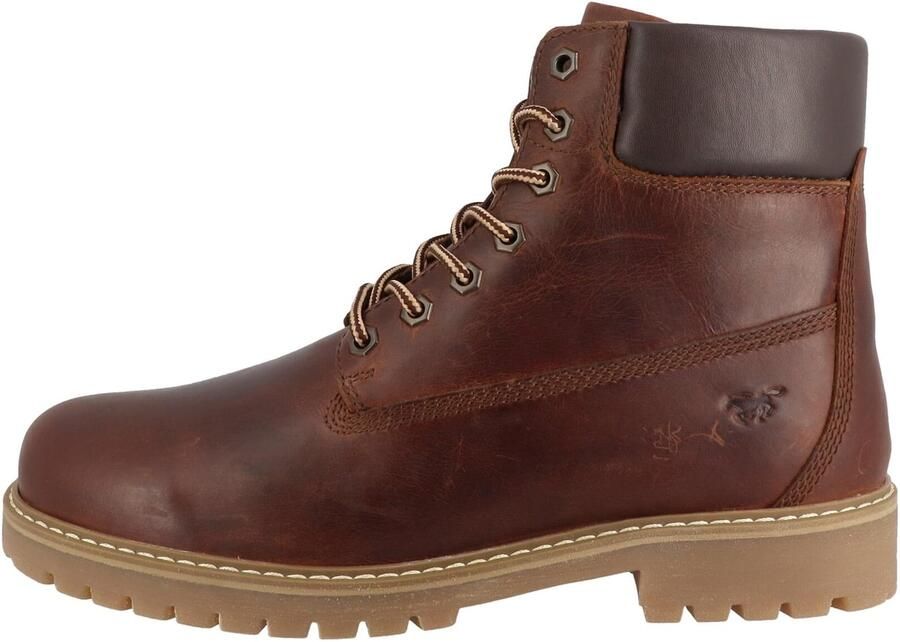 MUSTANG Veterboots 'Thalke' bruin donkerbruin