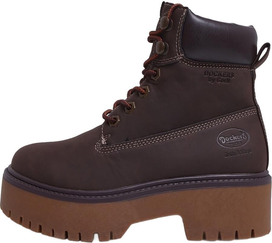 MUSTANG Veterboots 'Vittorio' cognac