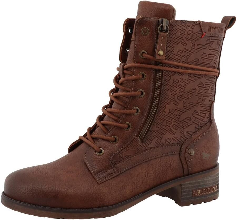 Mustang Shoes Winterlaarsjes FABIENNE Enkellaarsje winterboots met warme voering