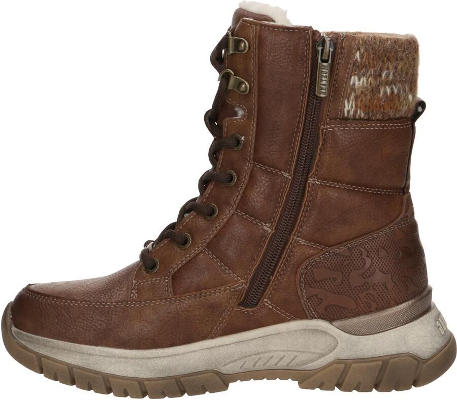 Mustang Shoes Winterlaarzen Raissa Veterboots winterlaarzen met TEX-membraan - Foto 2