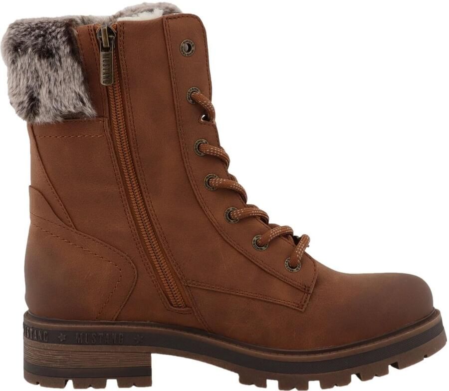 Mustang Shoes Winterlaarsjes Darleen Winterboots met imitatiebontkraag - Foto 3