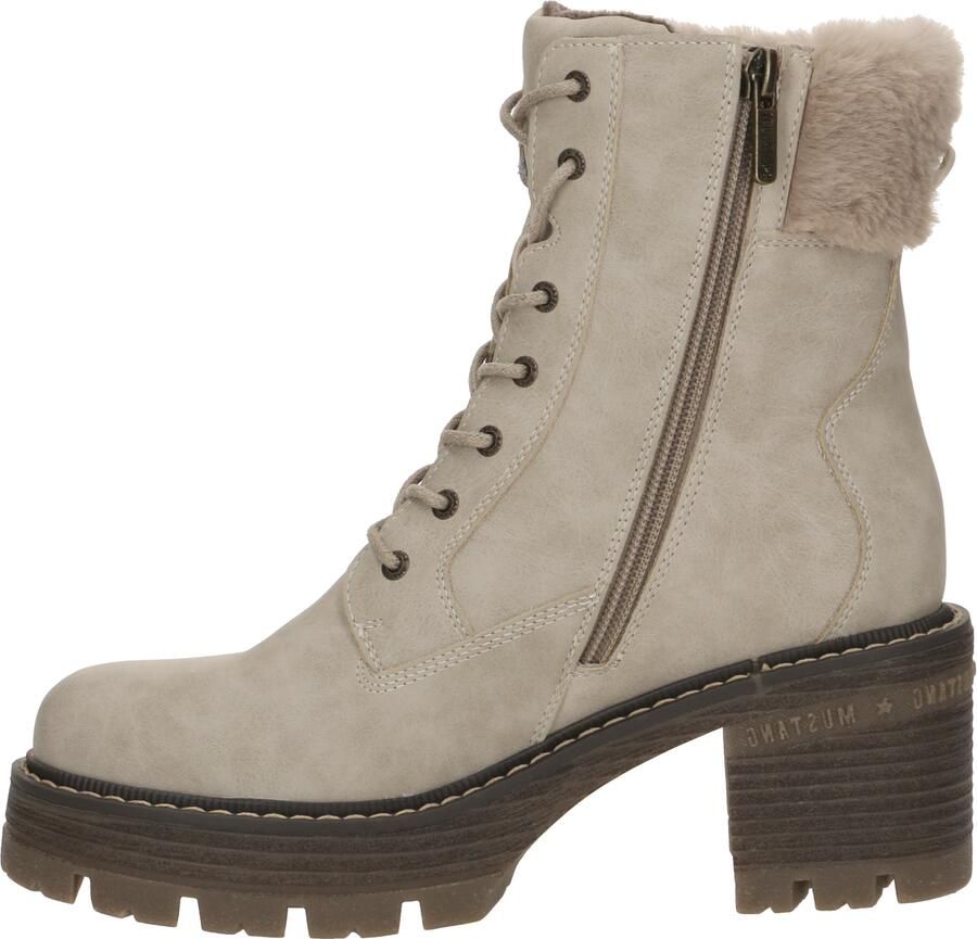 Mustang Dames Enkellaars Taupe - Foto 3