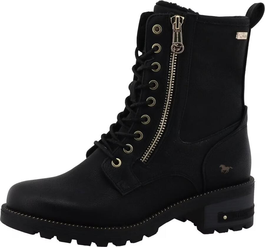 Mustang Enkellaarzen Veterschoenen Hoog - Foto 9