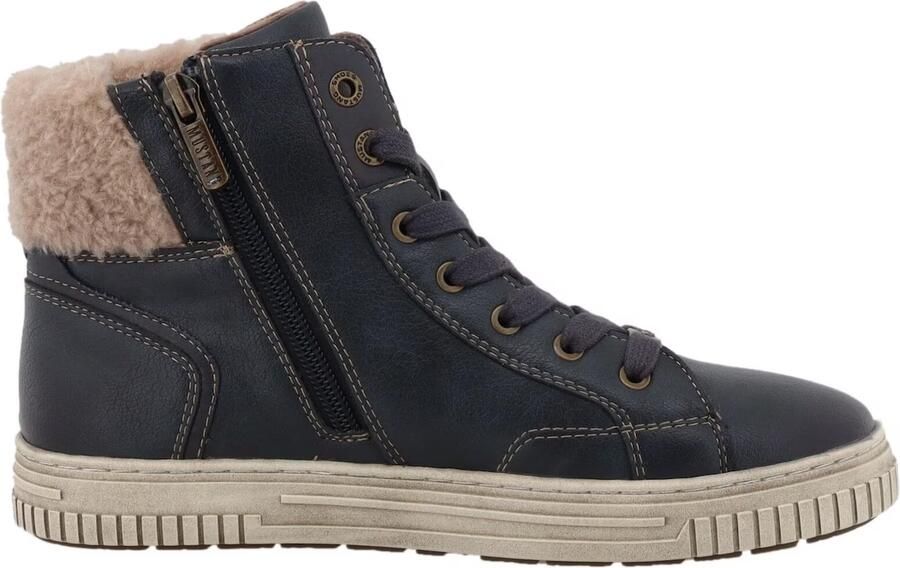 Mustang Shoes Winterlaarzen Janique High top sneaker winterboots met warme voering