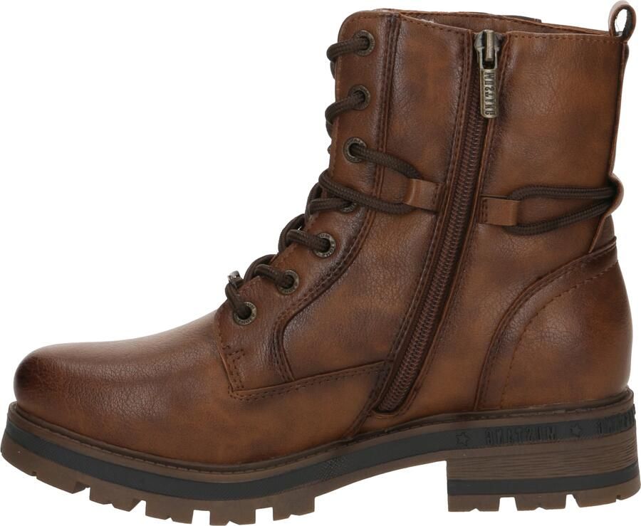 Mustang Shoes Winterlaarzen Darleen Veterboots met profielzool