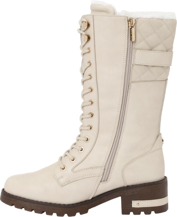 Mustang dames TEX-laarzen gevoerd beige 15M0082005-cream - Foto 2