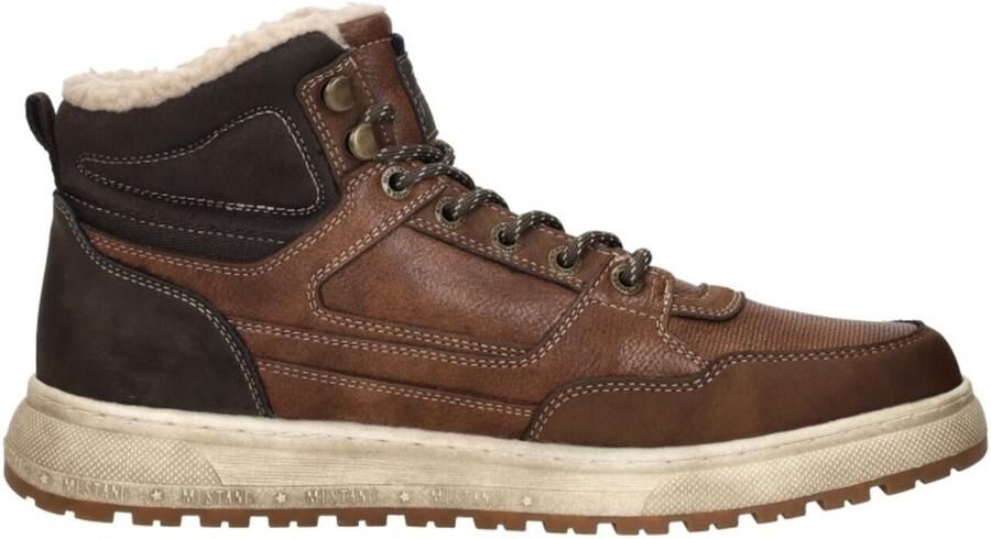 Mustang Shoes Winterlaarzen Puno High top sneaker veterboots met warme voering