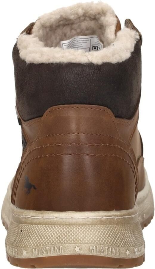 Mustang Veterschoenen Hoog Veterschoenen Hoog Cognac - Foto 17