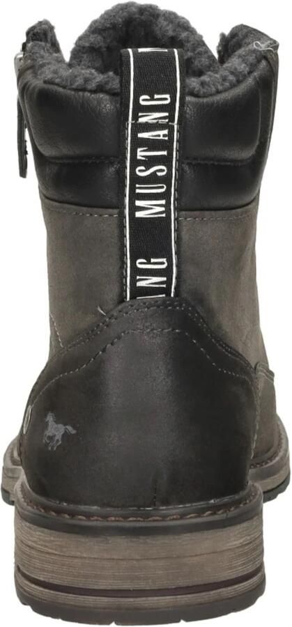 Mustang Shoes Hoge veterschoenen met zijrits voor gemakkelijker instappen - Foto 6