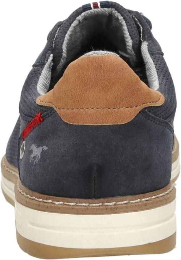 Mustang Veterschoenen Laag Veterschoenen Laag blauw - Foto 5