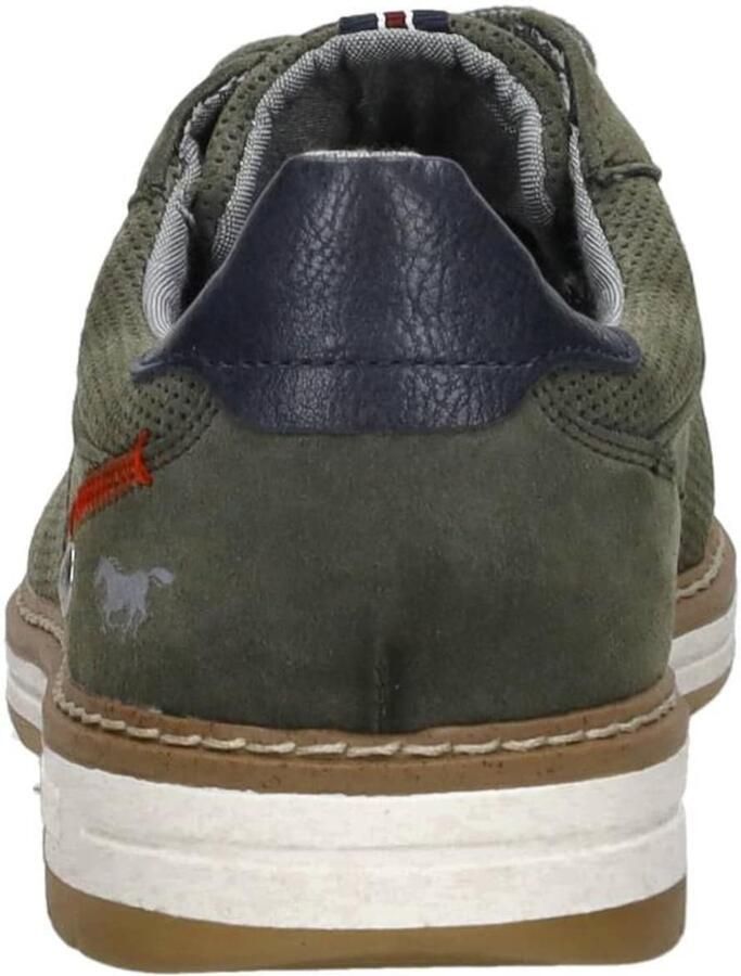 Mustang Groene Casual Sneakers met Gewatteerde Enkel Green Heren - Foto 8