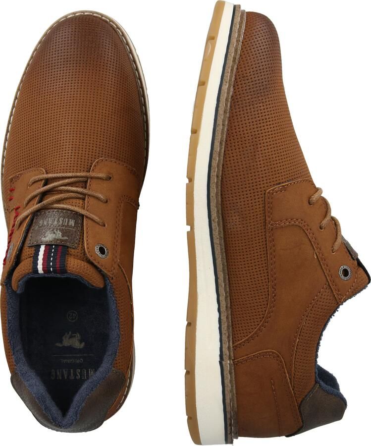 Mustang Lage Sneakers 26M0041002-COGNAC - Foto 3
